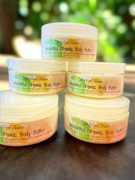 Unscented Organic Whipped Body Butter