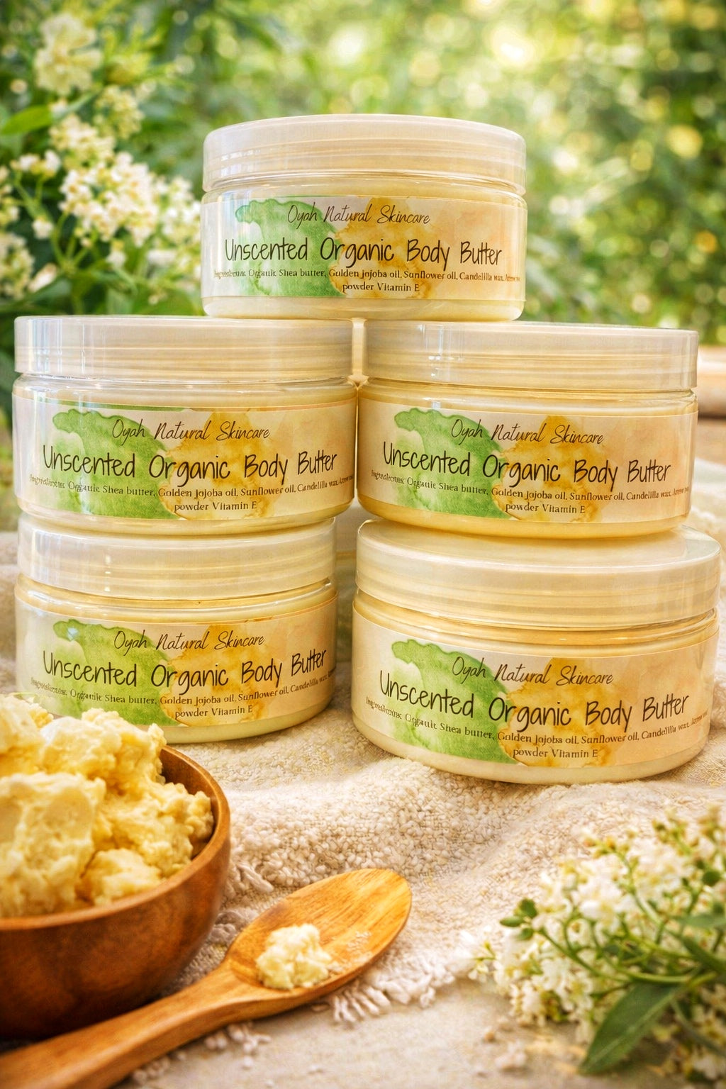 Unscented Organic Whipped Body Butter