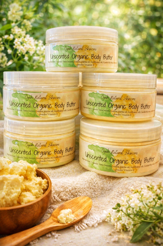 Unscented Organic Whipped Body Butter
