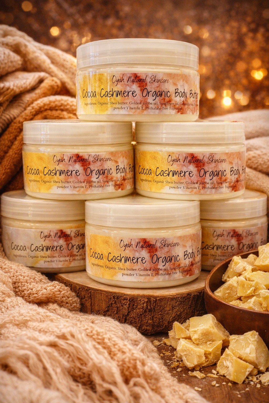 Cocoa Cashmere Organic Whipped Body Butter