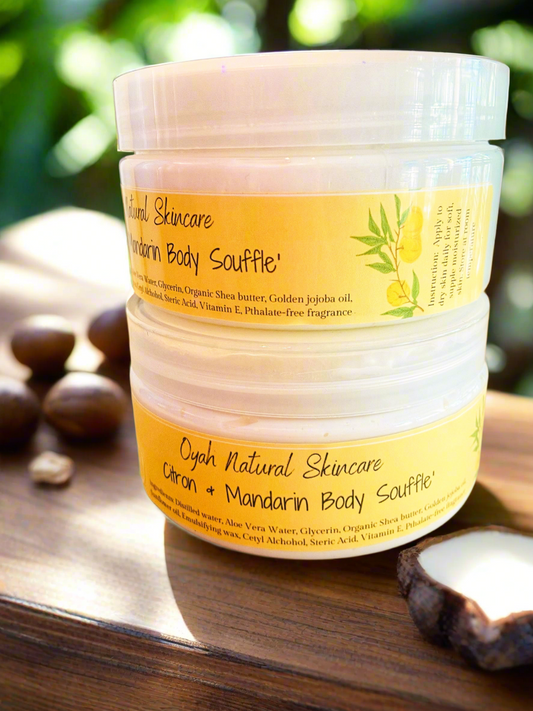 Citron+ Mandarin Organic Body Souffle’