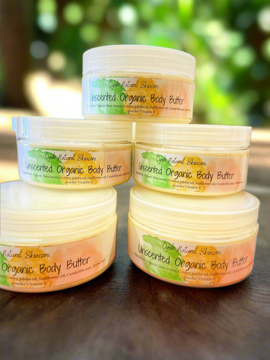 Unscented Organic Body Butter