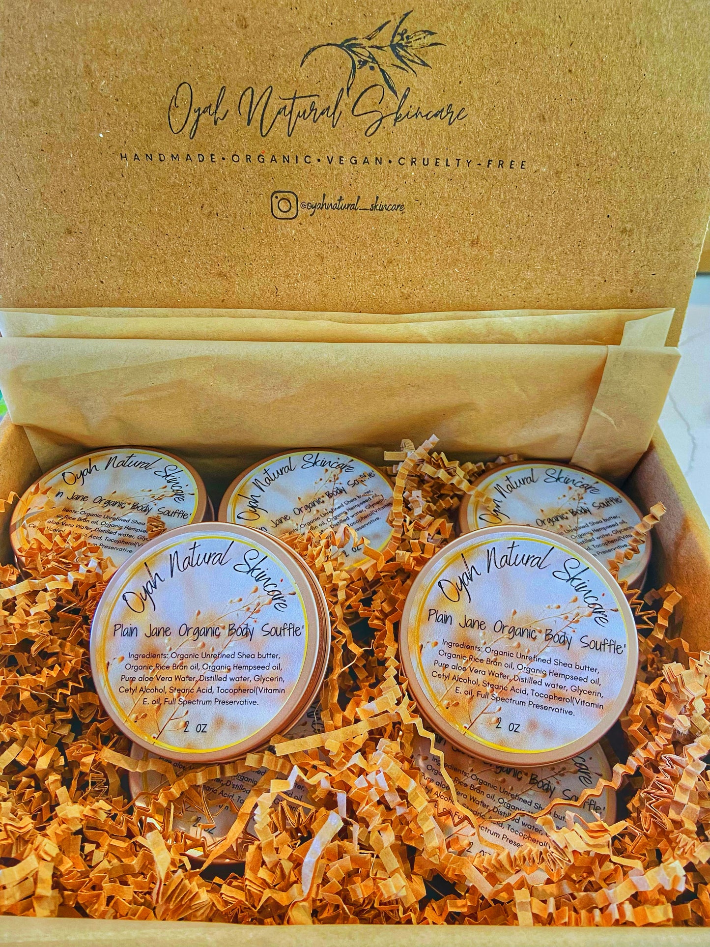 Organic Body Soufflé Sampler Set