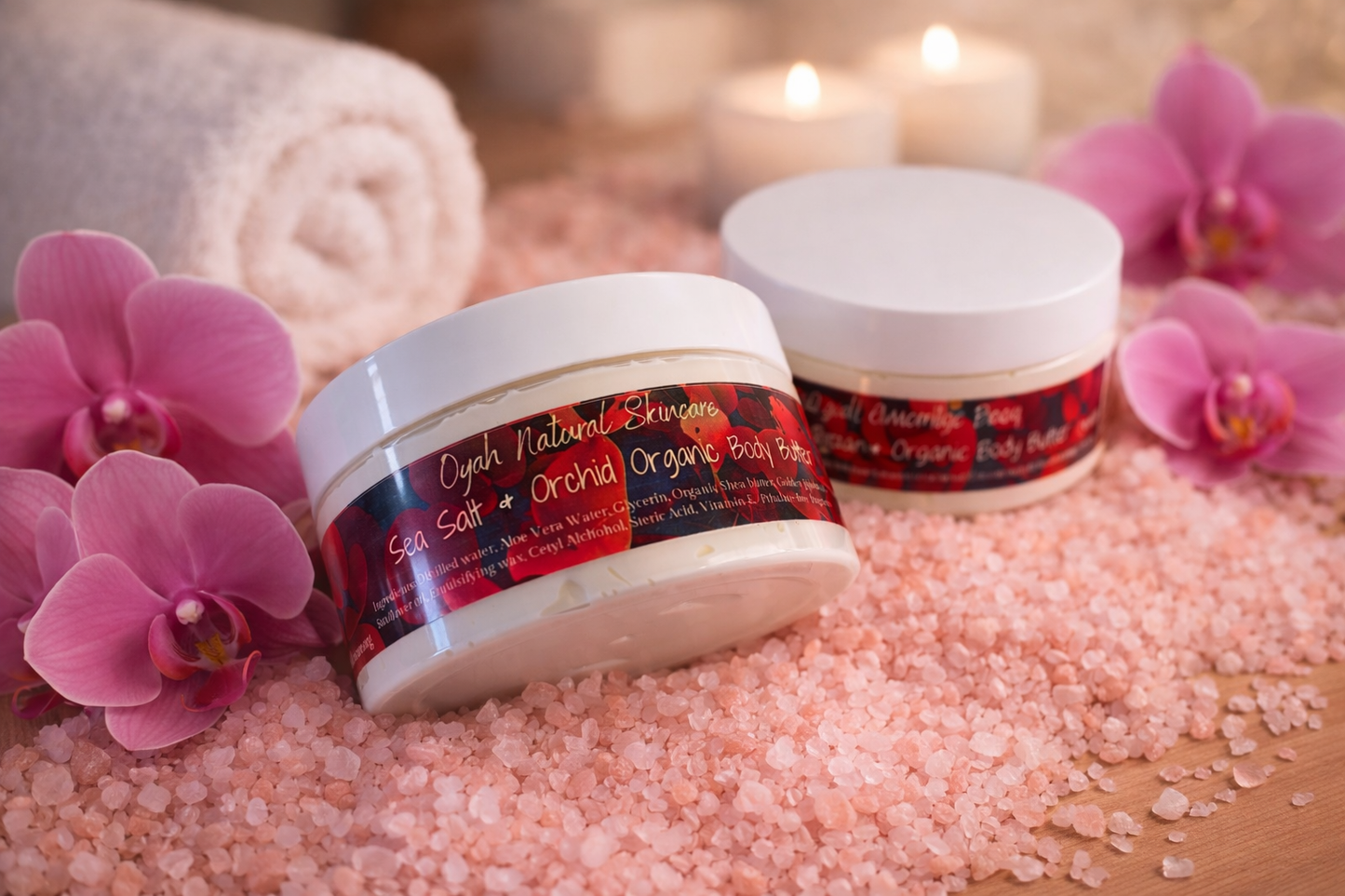 Sea Salt + Orchid Organic Body Butter
