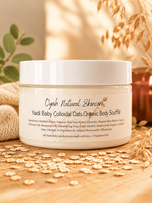 Yaidi Baby Colloidal Oats Organic Body Souffle'